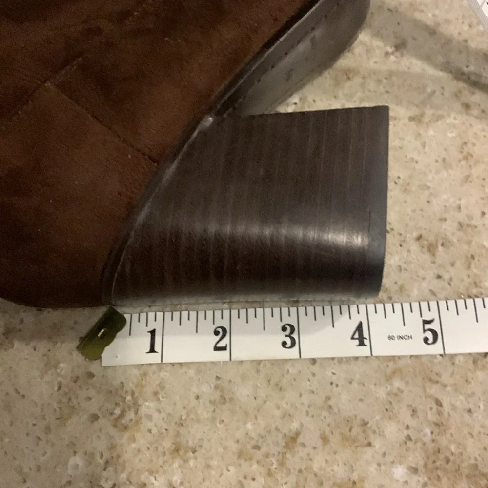 NWOT Marc Fisher Onyse Over the Knee Dark Brown Boots Size 9.5